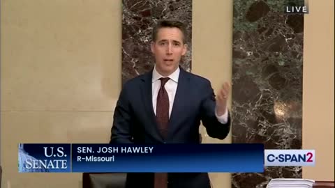 Sen. Hawley Calls Out Major Cover Ups Of The Military Industrial Complex Debacles