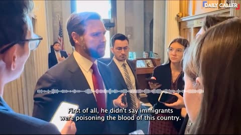 Sen. J.D. Vance Absolutely Destroys AP Journo's Effort To Make Biden's Border Disaster About Trump