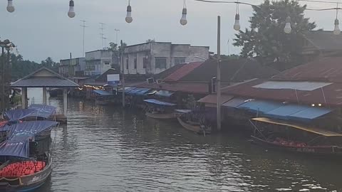 Floating Market Bangkok Thailand