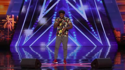 Golden Buzzer- Joseph Allen Leaves Exciting Footprint With Original Song - America's Got Talent 2019