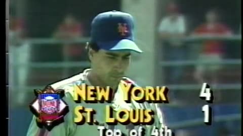 April 26, 1986 - Marv Albert Updates Mets-Cardinals Game