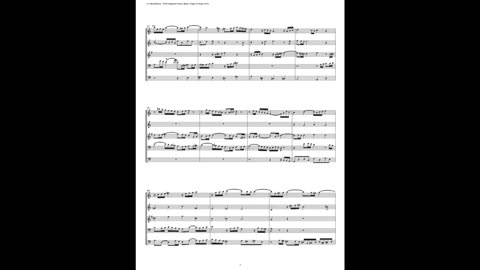 J.S. Bach - Well-Tempered Clavier: Part 1 - Fugue 12 (Double Reed Quintet)