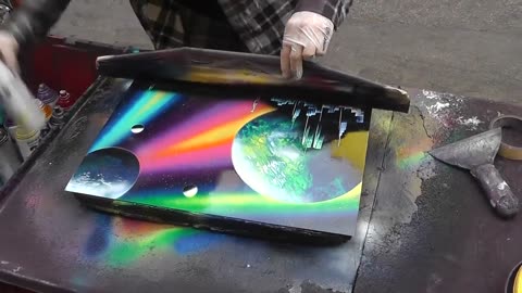 New York City Spray Paint Artist