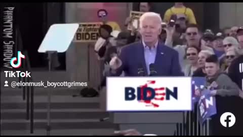 Let's go brandon 🤣 Joe Biden actually says he isn't our president listen