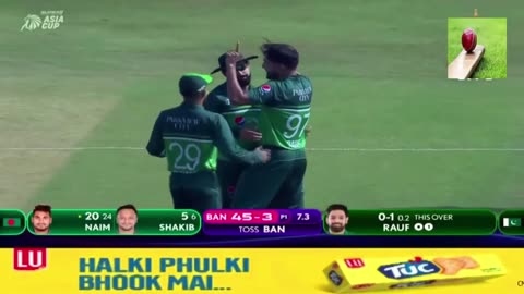 Pakistan vs Bangladesh Asia cup 2023