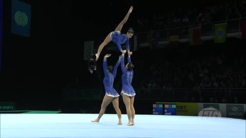 2018 Acrobatic Worlds – Portugal, Women’s Group Qualifications