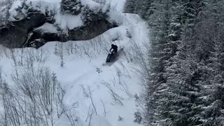 Snowmobile Fail