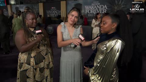 Abbott Elementary's Quinta Brunson At The Premiere Of Black Panther Wakanda Forever