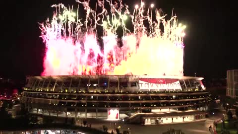 Watch the Olympics' closing fireworks over Tokyo