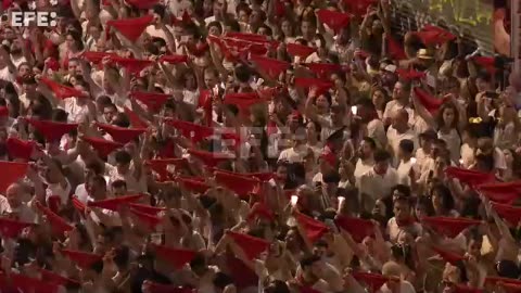 Pamplona cierra con «Pobre de mí» 204 horas ininterrumpidas de sanfermines en la calle