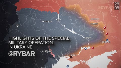 ❗️🇷🇺🇺🇦🎞 Rybar Daily Digest of the Special Military Operation: August 28, 2023