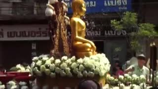 Thai New Year "Songkran" in Chiang Mai Thailand