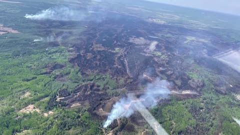 Alberta wildfires destroy two million acres of land