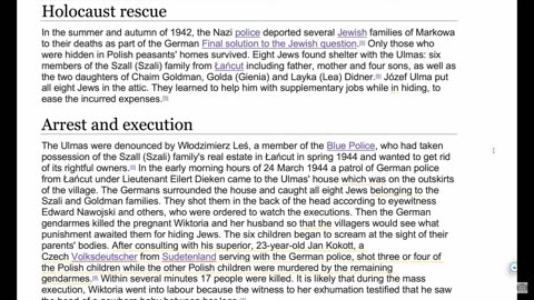 An unborn child is beatified-Polish family hides Jews from the Nazis and all are killed 6-09-23