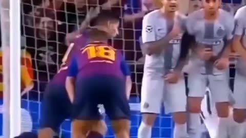 Unlucky moment football