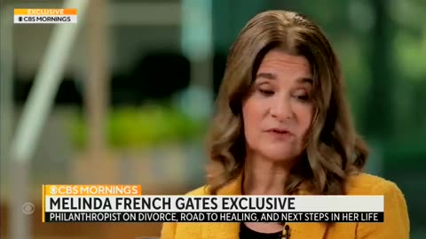 Melinda Gates, the former wife of Bill Gates, discussing his association with Jeffrey Epstein.