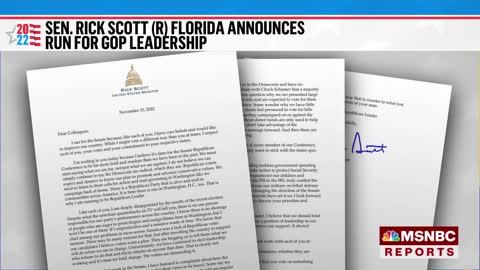 Sen. Scott Challenges McConnell For Senate Leadership