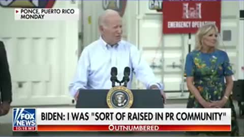 Biden says he was ‘sort of raised in a Puerto Rican community’ in latest blunder