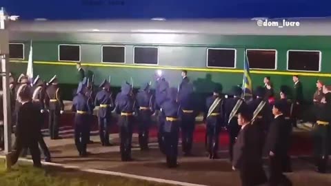 Kim Jong Un just arrived in Russia on an armored train to meet President Putin