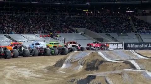 Monster Jam San Diego 01/07/2023 FREESTYLE (4k 60fps)