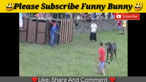 Best funny videos 2020 Most awesome bullfighting festival funny crazy bull fails