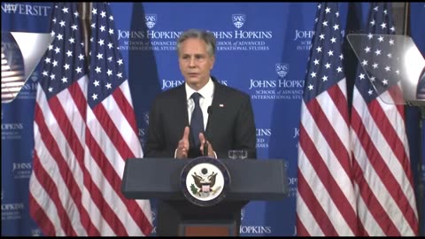 LIVE NEWS ; ]Secretary Blinken's speech at the Johns Hopkins School