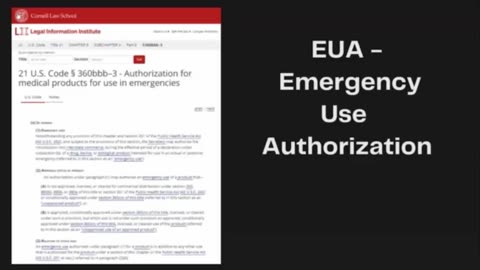 RW 2b/8). Emergency Use Authorization Cont'd