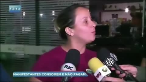 CARAVANA PETISTA ARMA CONFUSÃO EM RESTAURANTE E NÃO PAGA A CONTA