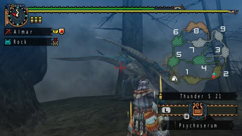 Monster Hunter Freedom Unite - Trapped by Yian Kut-ku Quest Walkthrough