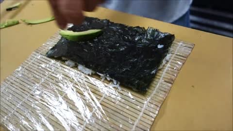 Crazy Salmon Roll - How To Make Sushi Series-1