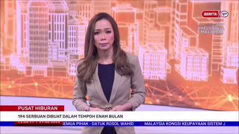 27 JUN 2022–BERITA TGH HARI-PUSAT HIBURAN-194 SERBUAN DIBUAT DALAM TEMPOH ENAM BULAN