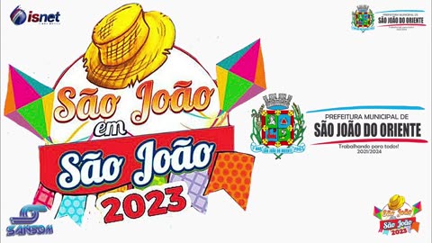 Transmissão ao vivo do Arraiá de São João 2023 em São João do Oriente - MG - 24 06 2023