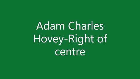 Adam Charles Hovey-Right of centre (music)