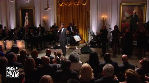 Watch President Obama speak -- and sing -- at White House tribute to Ray Charles