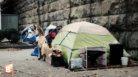 Despite City's Efforts, Homeless Still Surround Union Station Ahead of Biden Speech