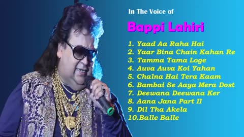 Bappi Lahiri | Super Hit Hindi Songs | Old Hindi Songs | Bollywood Hindi Movie Songs