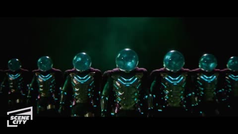 Spider-Man Far From Home: Mysterio Illusion | Zombie Iron Man Scene