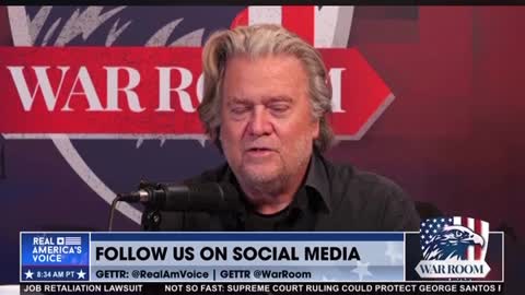 Steve Bannon wishes Happy New Year