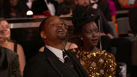 Will Smith Slaps Chris Rock At The Oscar