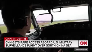 Hear Chinese warning to US plane in midair over South China sea