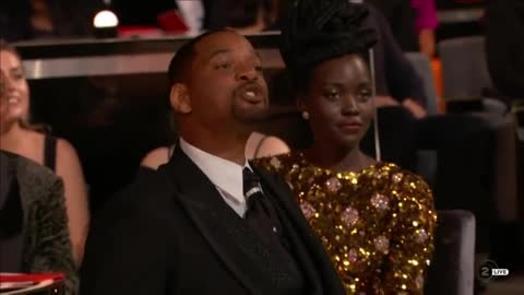 Will Smith SMACKS Chris Rock for joke about wife in insane Oscar moment