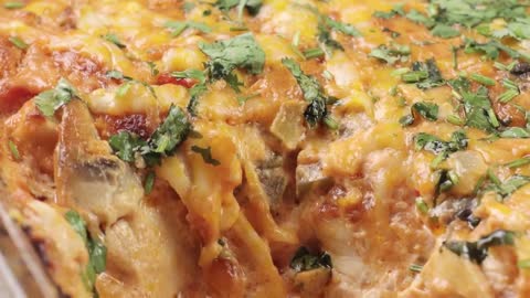 Lower-Carb King Ranch Chicken Casserole _ Easier Eats