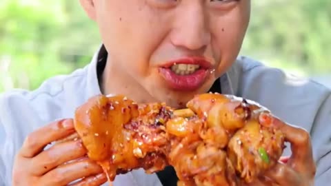 Chinese spicy mukbang