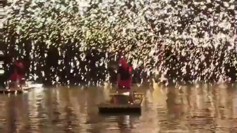 Have you ever seen fireworks like this? #rumble #vairal #shot #trending