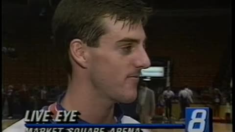 March 25, 1992 - Brian Hogan After 18 Point NIT Performance for Florida