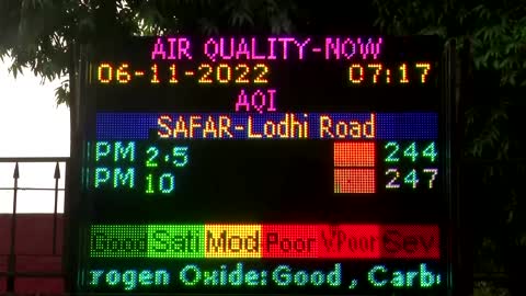 Delhi air improves but smog still choking residents