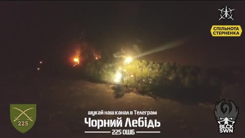 Kursk region: Ukrainian drone dragon burns Russian Nazis