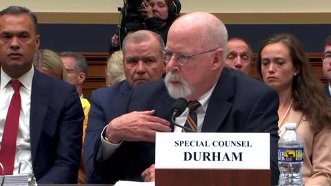 Durham - when you say the department should operate separately from the White House…