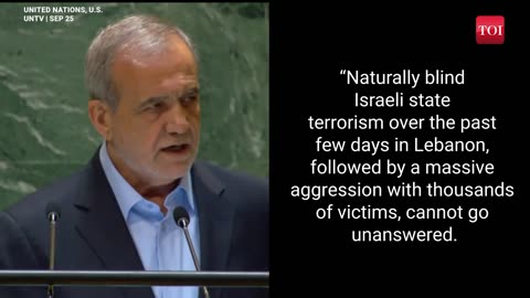 Muslim Nations, Putin's Friends Fire At Israel In Dramatic UN Summit ｜ Iran, Turkey, Jordan, Qatar