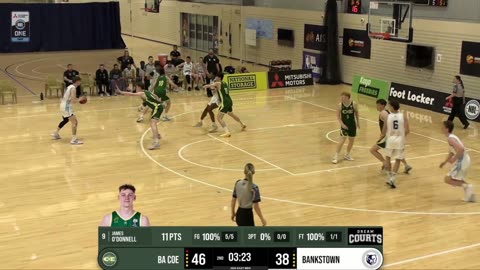 James O'Donnell #9 (NBL1: BA CoE vs Bankstown - April 21, 2024)